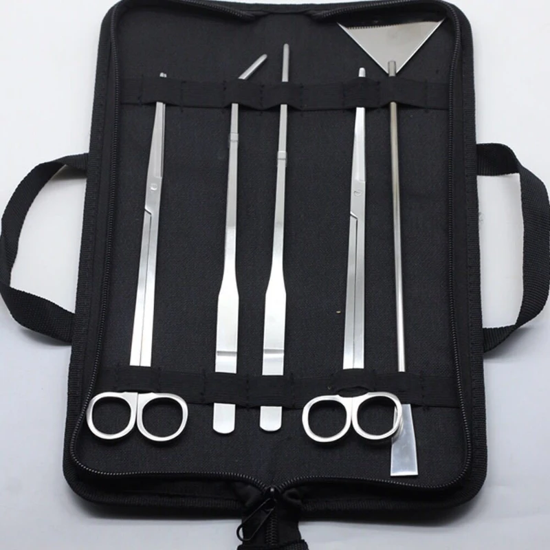 Planted Clip Tweezers - 스테인레스 스틸 물풀 가위 도구 세트,