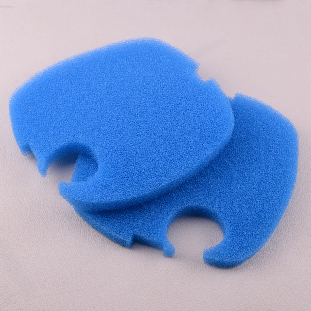 Aquarium Planted Filter - LETAOSK 2Pcs 블루 수족관 필터 패드