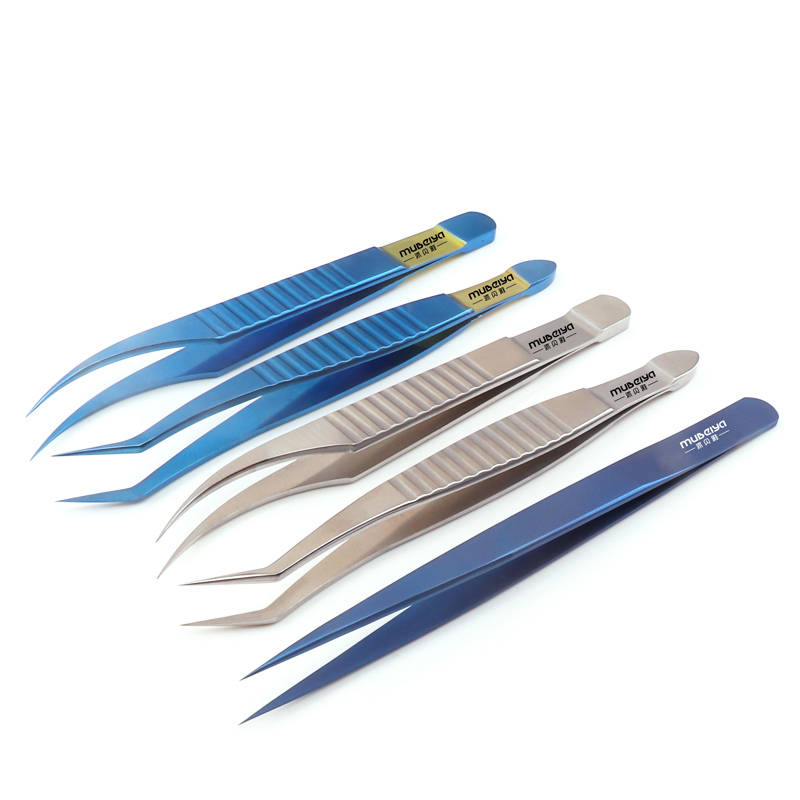 Planted Clip Tweezers - 속눈썹 연장용 특수 핀셋, 뷰티 속눈썹용,