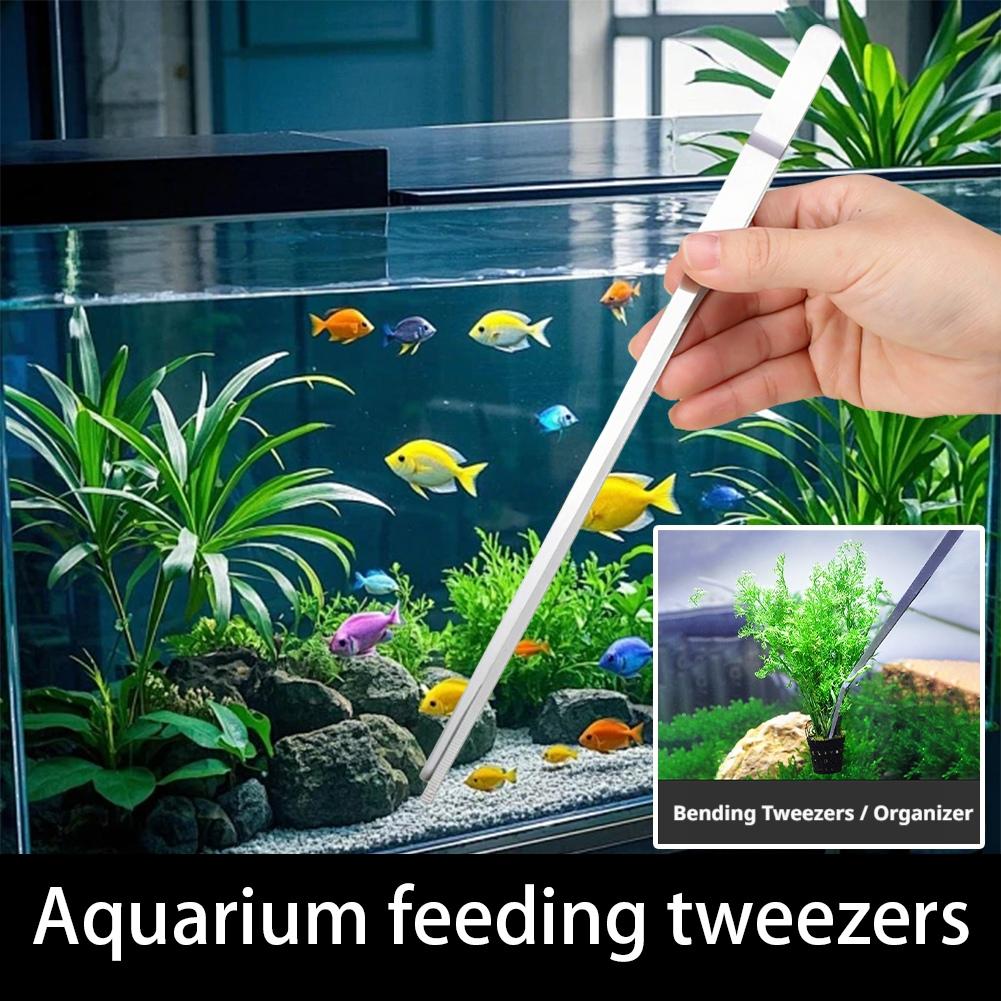Planted Clip Tweezers - 27cm 스테인레스 스틸 수족관 핀셋 플라이어