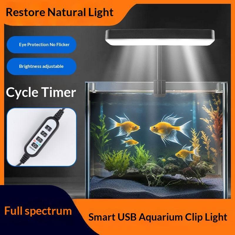 Aquarium Planted - 풀 스펙트럼 LED 수족관 조명 360도