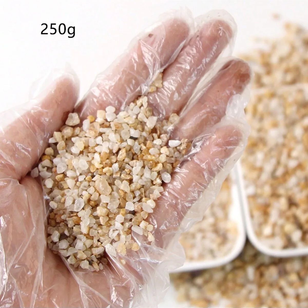 1pc-250g 천연 크리스탈 자갈 돌 마이크로 조경  - Planted Aquarium With Gravel 리뷰 및 가격