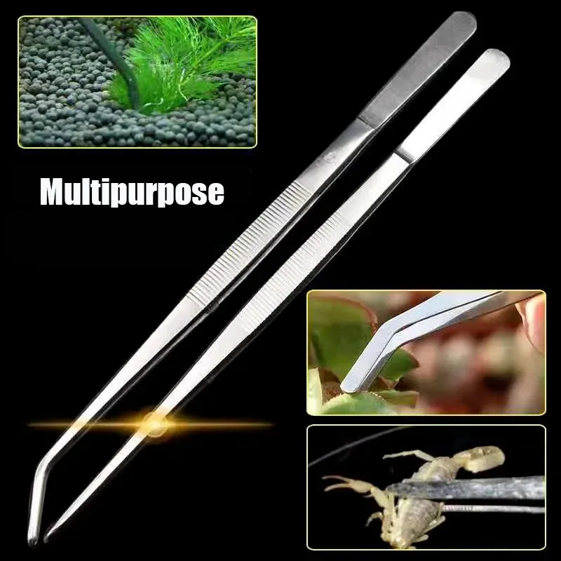 38cm 스테인레스 스틸 수족관 족집게 펜치 물고기 탱 - Planted Clip Tweezers 리뷰 및 가격