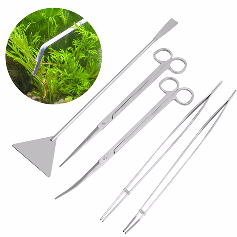 전문 수족관 관리 도구 키트, 어항 청소용 핀셋, 가위 - Planted Aquarium Maintenance Kit 리뷰 및 가격