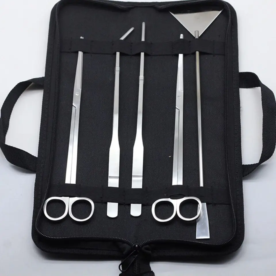 스테인레스 스틸 물풀 가위 도구 세트, 곡선 가위, 확 - Planted Clip Tweezers 리뷰 및 가격