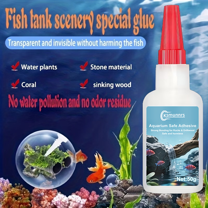 수족관 장식용 접착제, 돌, 유목, 수생 식물 및 어항 - Planted Aquarium Moss 리뷰 및 가격