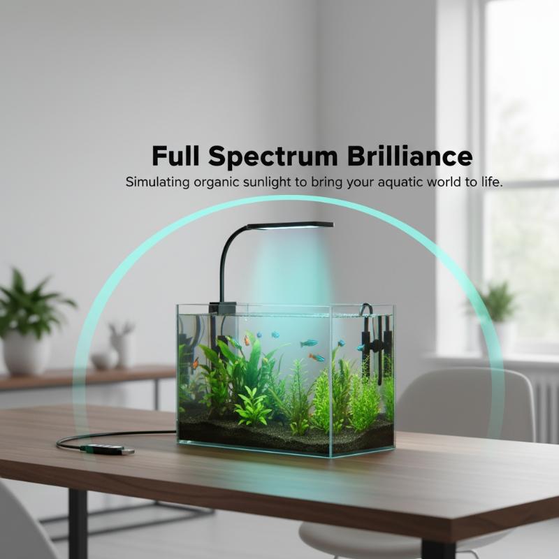 USB 수족관 클립 조명, 가정 사무실 데스크탑 어항  - Aquarium Planted 리뷰 및 가격