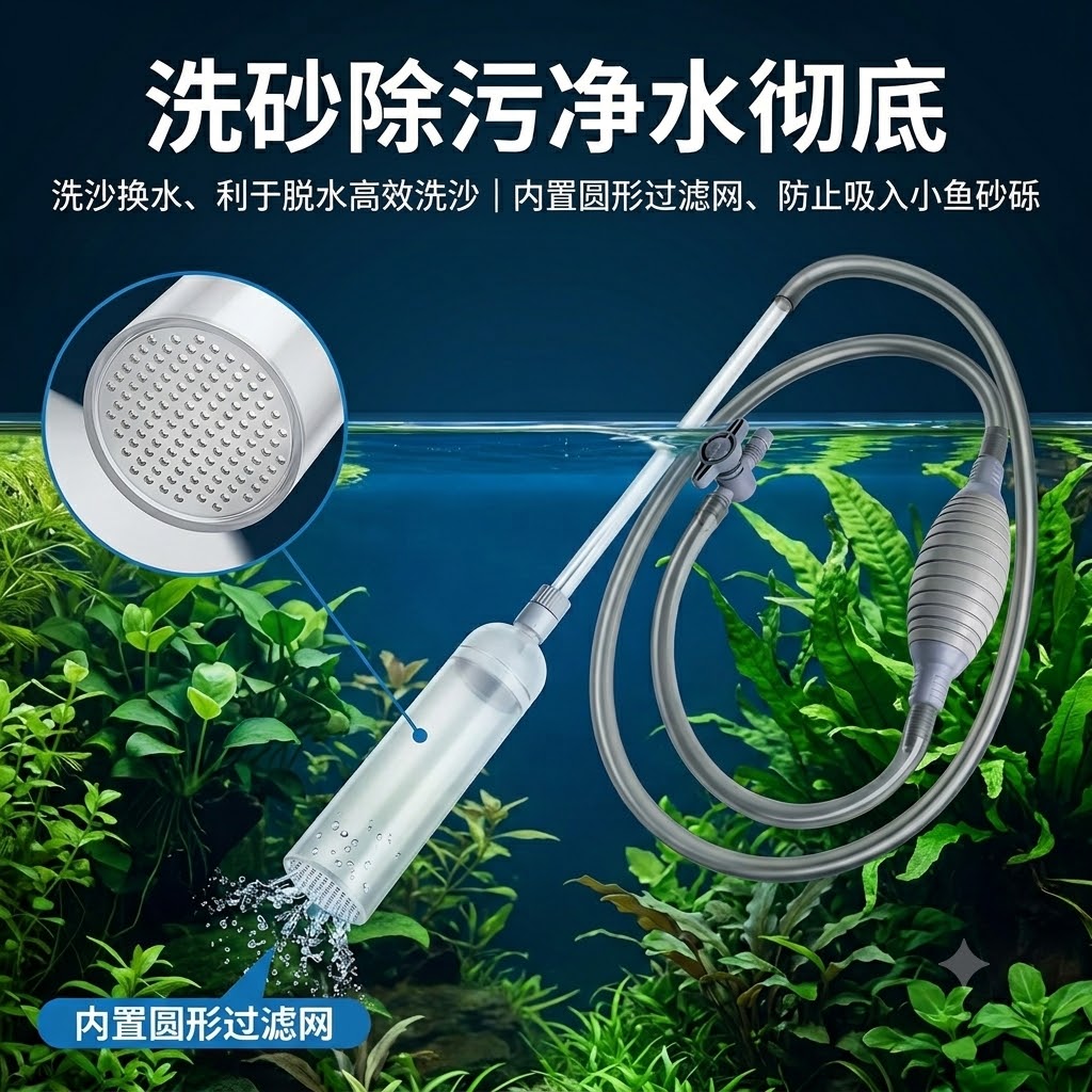 수족관 사이펀, 수동 물교환기, 어항 자갈 청소기, 물 - Planted Aquarium Maintenance Kit 리뷰 및 가격