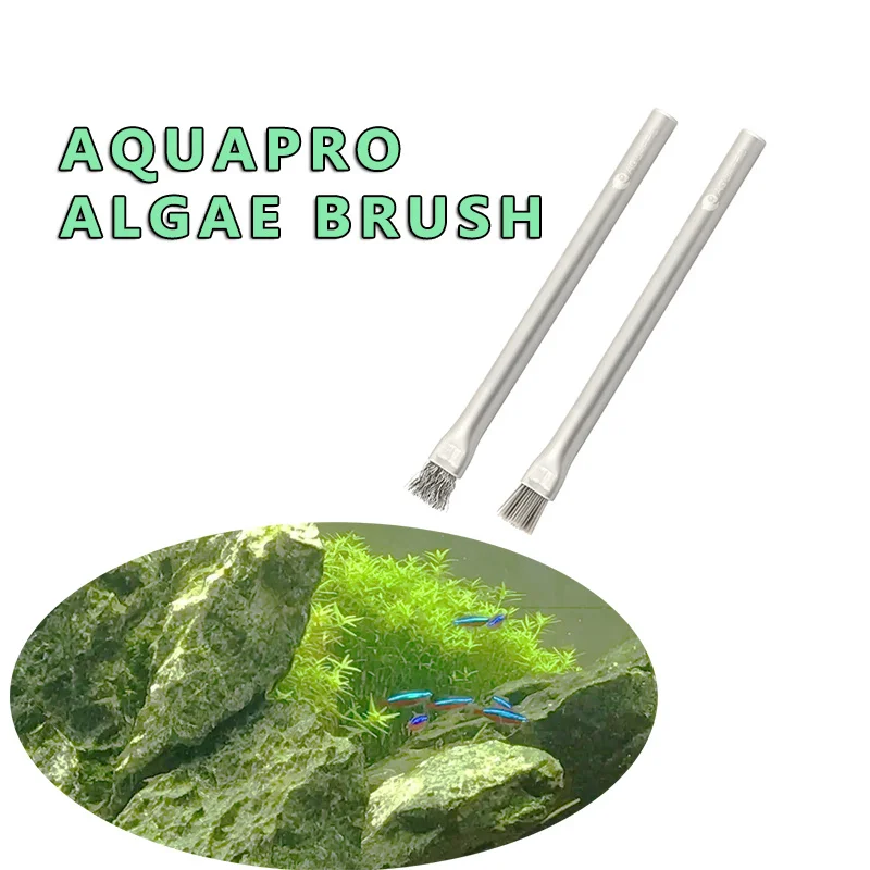 Aquapro 조류 브러시 청소 브러시 ​​물고기 탱크 - Planted Aquarium Algae 리뷰 및 가격