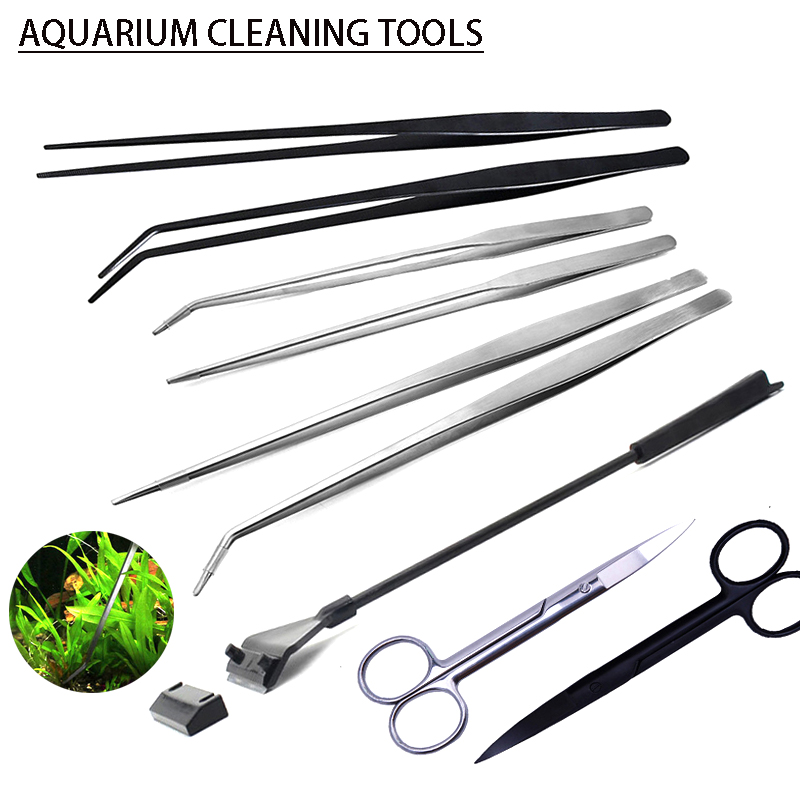 스테인리스강 직선형/구부러진 가위 핀셋 시리즈, 어항  - Planted Aquarium Maintenance Kit 리뷰 및 가격