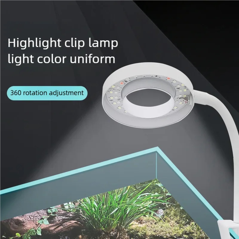 3W LED 클립형 수족관 조명 풀 스펙트럼 USB 어 - Aquarium Plant Grow Light 리뷰 및 가격