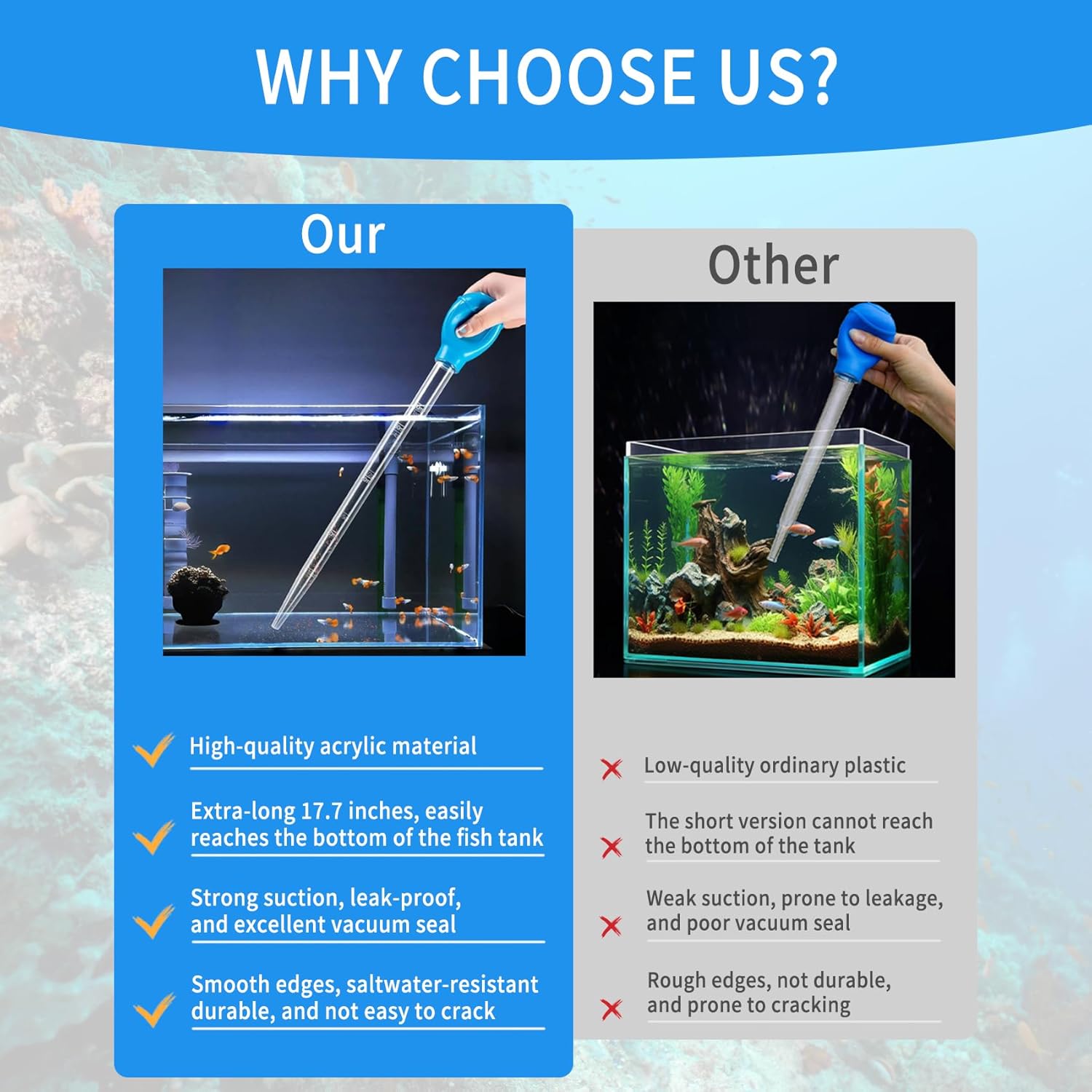 어항용 긴 피펫, 산호 먹이 공급기, 긴 주사기, 산호 - Aquarium Plant Nutrients 리뷰 및 가격