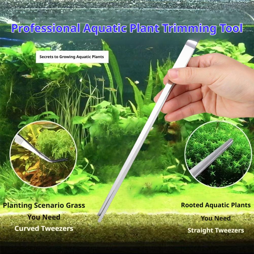27cm 스테인레스 스틸 수족관 핀셋 플라이어 어항 식 - Planted Clip Tweezers 리뷰 및 가격